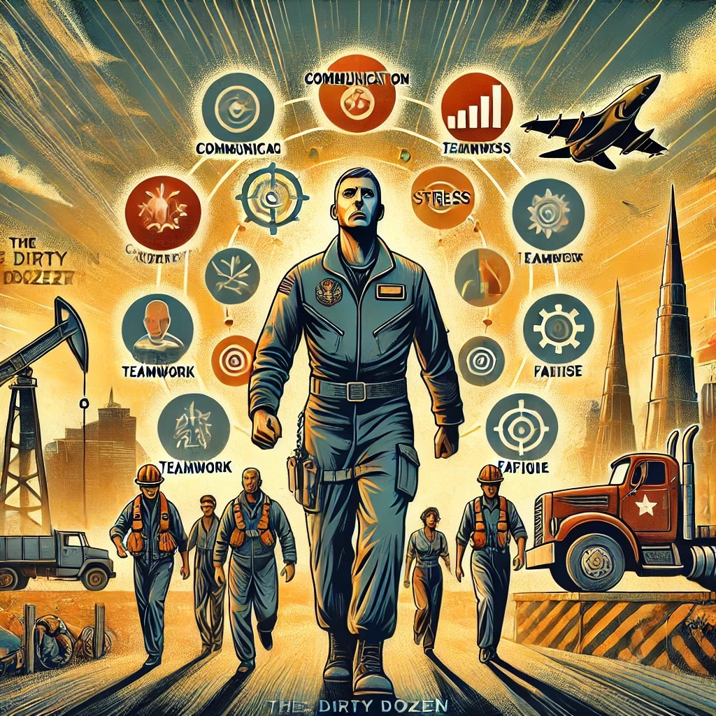 Liderazgo y Factores Humanos: Lecciones de la ‘Dirty Dozen’ de Gordon Dupont y la Película ‘The Dirty&nbsp;Dozen’