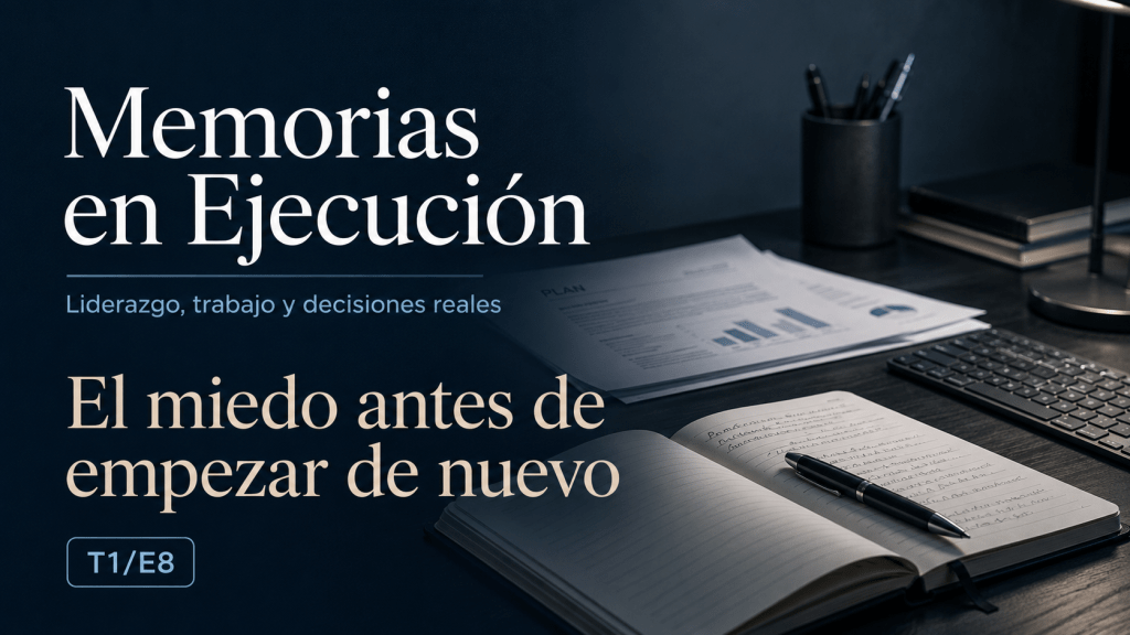 El miedo antes de empezar de&nbsp;nuevo
