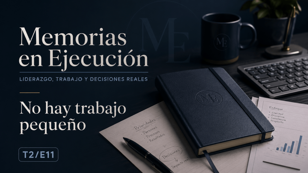 No hay trabajo pequeño